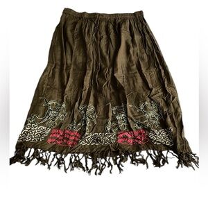 Meetu Magic Black Skirt